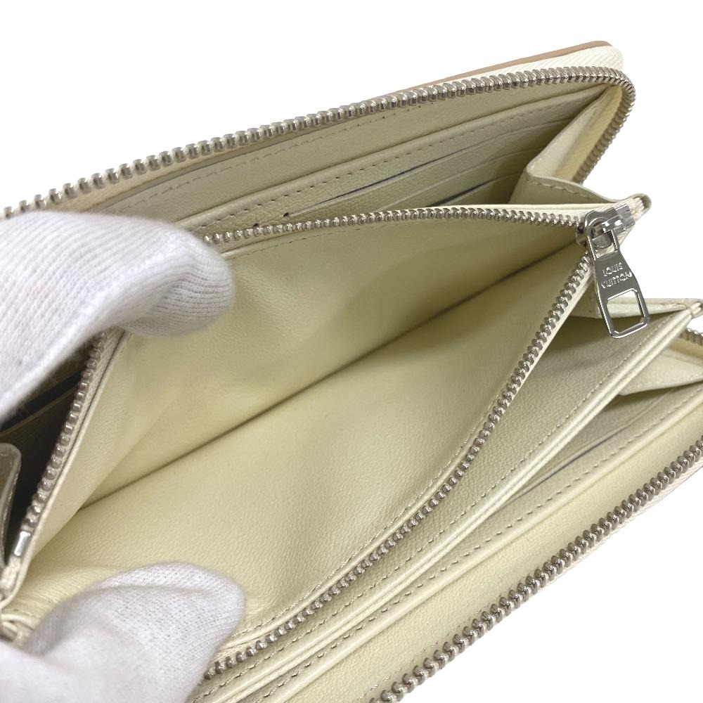 Louis Vuitton White Zippy Monogram Long Wallet - Picture 9 of 12